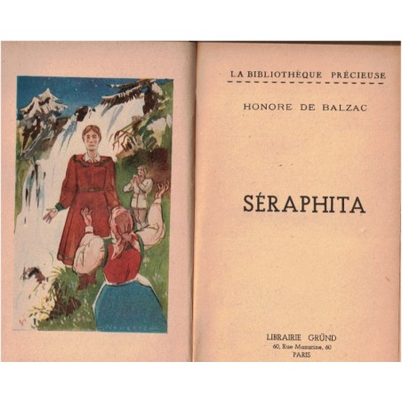 Séraphita, Honoré de Balzac - Norvège, au-delà, fantastique,  Bibliothèque Précieuse