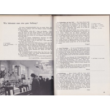 Textes allemands, classe de 1ère, Spaeth & Real, 1967 - manuel d'allemand