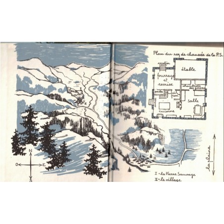 Cathri de la pierre sauvage, Jacqueline Verly, 1969 - enfant à la montagne, bibliothèque de l'amitié