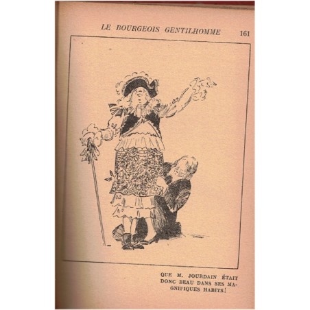 Les chefs d'œuvre de Molière, par Arrigon, 1936 - M. de Pourceaugnac, Le bourgeois gentilhomme, le malade imaginaire