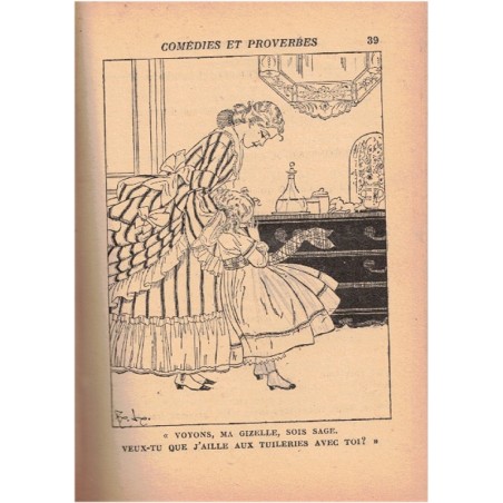 Comédies et proverbes, Comtesse de Ségur, 1949 - contes, théâtre enfants, littérature jeunesse, Hachette