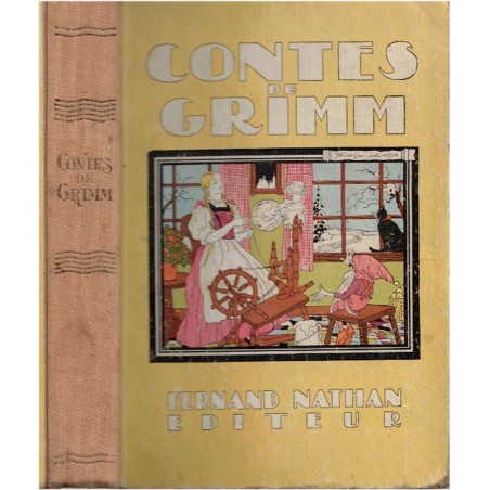 Contes de Grimm, les frères Grimm, 1950 - contes, Fernand Nathan