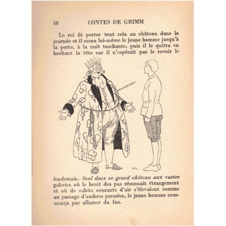 Contes de Grimm, les frères Grimm, 1950 - contes, Fernand Nathan