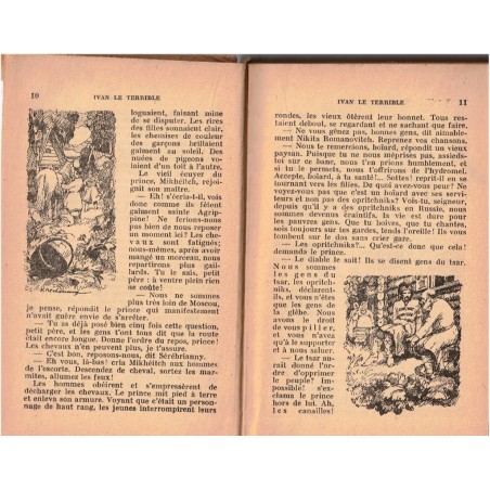 Ivan le Terrible, Alexis Tolstoï, 1947 - Russie, XVIe siècle, tsar de Russie, Ivan IV, littérature jeunesse, Heures joyeuses,