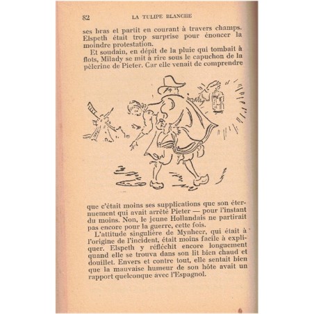 La tulipe blanche, Hélène Girvan, 1951 - Hollande, occupation espagnole XVIIe s., aventures jeunesse, Heures joyeuses,