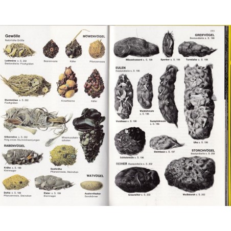 Tierspuren, Bestimmungsbuch, empreintes et traces d'animaux, animaux sauvages, zoologie,