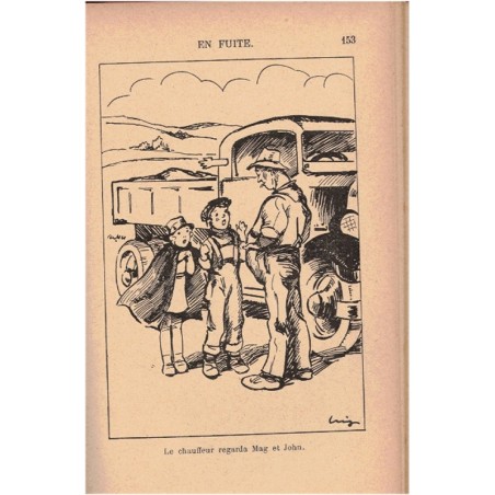 Psitt ! Enlevée ! Magdeleine du Genestoux, 1936 - petite fille, aventures en Amérique, littérature jeunesse, rose illustrée