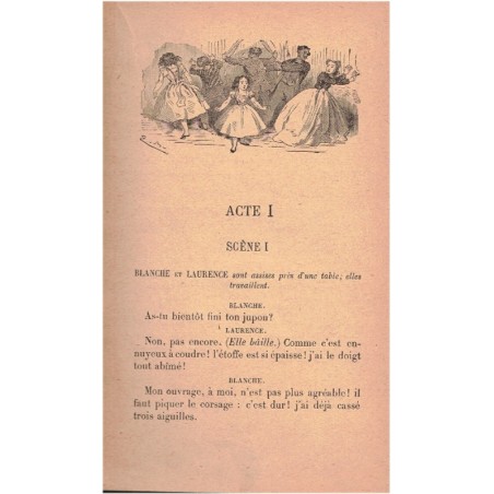 Comédies et proverbes, Comtesse de Ségur, 1929 - contes, théâtre enfants, littérature jeunesse, Rose illustrée,