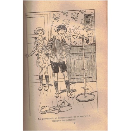 Vivent les vacances, Mary Nicollet, 1948 - enfants sages, enfance 1900, Bibliothèque rose illustrée,