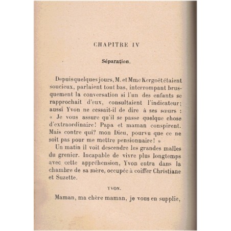 Les prouesses d'Yvon, Mary Nicollet, 1927 - enfants sages, enfance 1900, Bibliothèque rose illustrée,