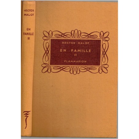 En famille, T2, Hector Malot, 1943 - littérature jeunesse, Flammarion