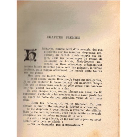 L'anneau d'or de Messire Bertrand, Marc Michon, 1957 - Chevalier Du Guesclin, aventures Jeunesse, Magnard Mousquetaires