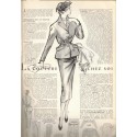 Modes et Travaux décembre 1950 n°600,  Edouard Boucherit,  - mode 1950, vintage, magazines mode, couture, tricot