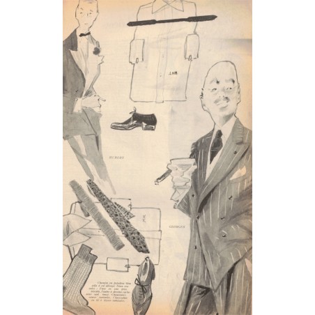 Modes et Travaux décembre 1950 n°600,  Edouard Boucherit,  - mode 1950, vintage, magazines mode, couture, tricot