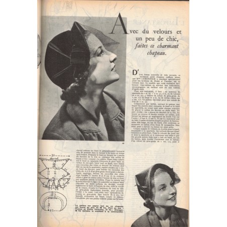 Modes et Travaux décembre 1950 n°598,  Edouard Boucherit,  - mode 1950, vintage, magazines mode, couture, tricot