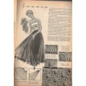 Modes et Travaux août 1950 N°596,  Edouard Boucherit,  - mode 1950, vintage, magazines mode, couture, tricot
