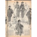 Modes et Travaux sept 1950 n°597,  Edouard Boucherit,  - mode 1950, vintage, magazines mode, couture, tricot
