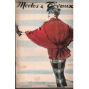 Modes et Travaux avril 1951 n°604,  Edouard Boucherit,  - mode 1950, vintage, magazines mode, couture, tricot