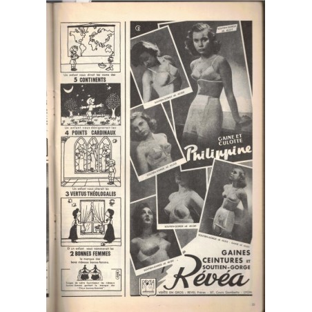 Modes et Travaux avril 1951 n°604,  Edouard Boucherit,  - mode 1950, vintage, magazines mode, couture, tricot