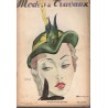 Modes et Travaux mars 1951 N°603,  Edouard Boucherit,  - mode 1950, vintage, magazines mode, couture, tricot