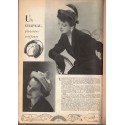 Modes et Travaux avril 1950 N°592,  Edouard Boucherit,  - mode 1950, vintage, magazines mode, couture, tricot