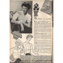 Modes et Travaux avril 1950 N°592,  Edouard Boucherit,  - mode 1950, vintage, magazines mode, couture, tricot