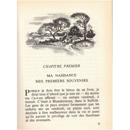 David Copperfield, Charles Dickens, 1970 - Angleterre XIXe s., enfance triste, collection Spirale,