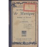 La première année de musique, solfège et chants, Marmontel, 1923 - manuel de musique, jeunesse, partition