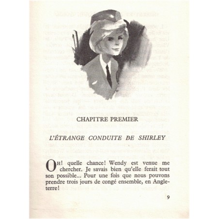 Shirley et le mannequin Carol, Edward Home-Gall, 1969 - hôtesse de l'air, collection Spirale,  adolescentes 1960,