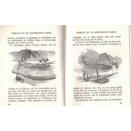 Shirley et le mannequin Carol, Edward Home-Gall, 1969 - hôtesse de l'air, collection Spirale,  adolescentes 1960,