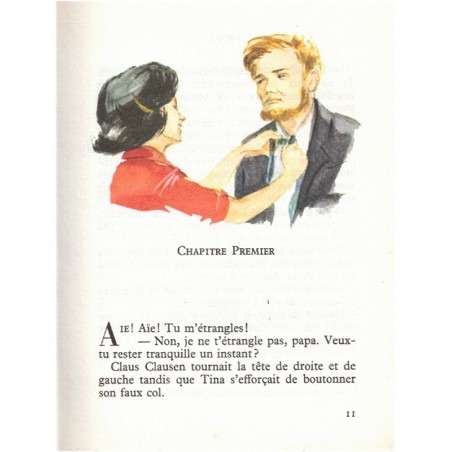 Bonjour Tina, A.B. Caroll, 1965 - héroïne 1960, collection Spirale,  adolescentes 1960, écrivain danois, mystères jeunesse