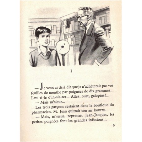 L'expédition du Puy Caprice, Yvonne Meynier, 1958 -  mystères jeunesse, Rouge et or Dauphine