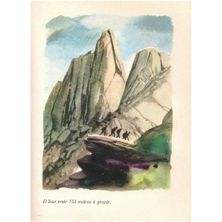 L'expédition du Puy Caprice, Yvonne Meynier, 1958 -  mystères jeunesse, Rouge et or Dauphine