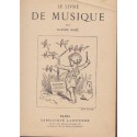 Le livre de musique, Claude Augé - manuel de musique, chansons, chants militaires