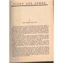 Vingt ans après, T1, Alexandre Dumas, 1954 - trois mousquetaires, d'Artagnan, cape et épée, bibliothèque verte, couverture verte