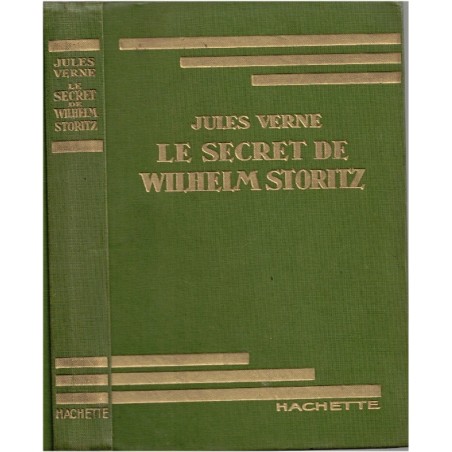 Le secret de Wilhelm Storitz, Jules Verne, 1936 - vengeance, mystère XIXe siècle, bibliothèque verte, couverture verte