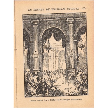 Le secret de Wilhelm Storitz, Jules Verne, 1936 - vengeance, mystère XIXe siècle, bibliothèque verte, couverture verte