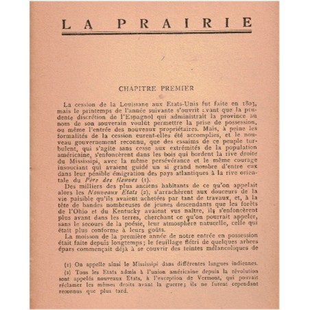 La prairie, Fenimore Cooper, 1948 - Far West, cow-boys, western, bibliothèque de la jeunesse,