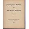 Cantiques notés du petit recueil paroissial, F.B., La Loubière Toulon 1937 - partitions, chants religieux, catholicisme