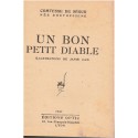 Un bon petit diable, Comtesse de Ségur, 1947 - enfant intrépide, littérature jeunesse, Optic,