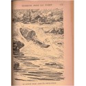Terreur dans la forêt, Reginald Campbell, 1948 - jungle, Indochine, Bibliothèque Verte, couverture verte,