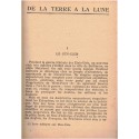 De la Terre à la Lune, Jules Verne, 1950 - science-fiction, espace, fantastique, Bibliothèque Verte, couverture verte,