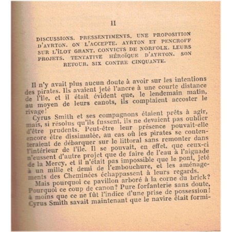 L'île mystérieuse, T3 le Secret de l'île, Jules Verne, 1950 -  île déserte, naufragés, bibliothèque verte, couverture verte