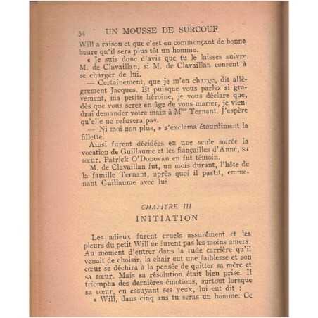Un mousse de Surcouf, Pierre Maël, 1947 - aventures en mer, corsaires, émigrants XVIIIe s., couverture verte,