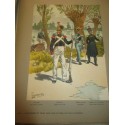 88 planches, Les garnisons d'Alsace au 19e siècle, Fritz Kieffer, 1911 - uniformes militaires , gravures, armée,