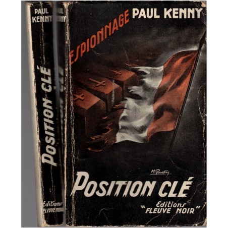 Position clé, Paul Kenny, 1954 - espionnage, Fleuve Noir, polar, roman policier,