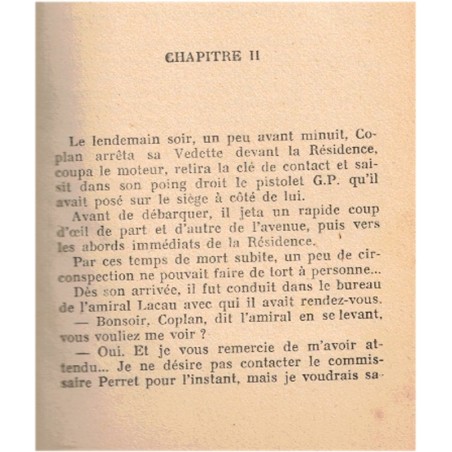 Position clé, Paul Kenny, 1954 - espionnage, Fleuve Noir, polar, roman policier,