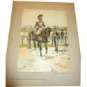 88 planches, Les garnisons d'Alsace au 19e siècle, Fritz Kieffer, 1911 - uniformes militaires , gravures, armée,