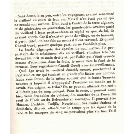 Les cavaliers, Joseph Kessel 1967 -  Afghanistan, roman d'aventures,