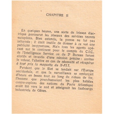 Face au traître, Paul Kenny, 1954 - espionnage, Fleuve Noir, polar, roman policier,